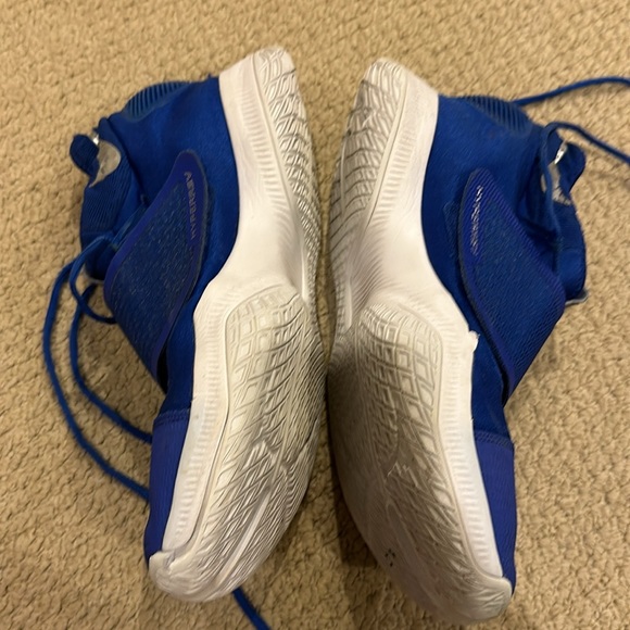 nike royal blue sneakers basketball size 13 - Picture 9 of 9